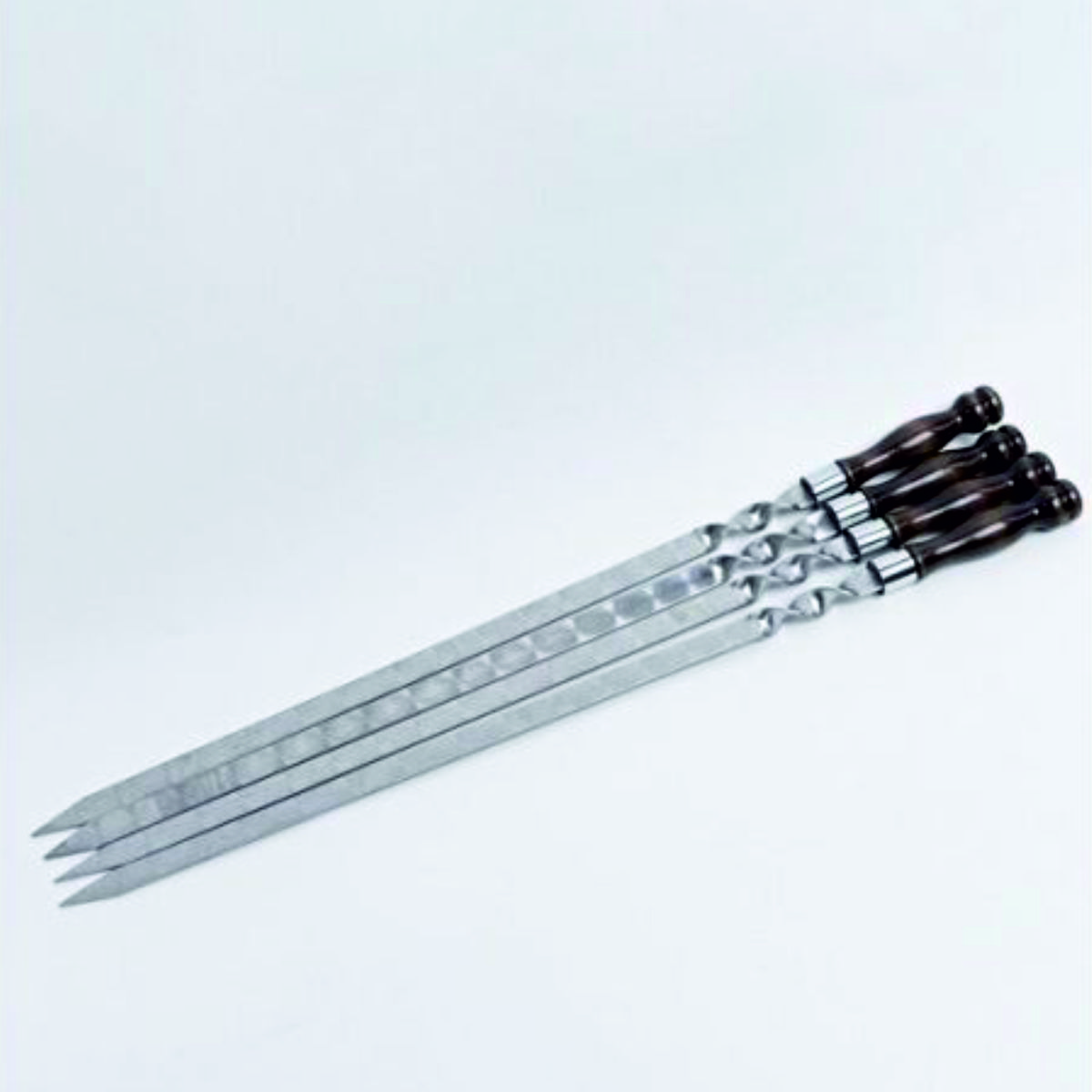 Iešmas šašlykams 71 cm medinė rankena